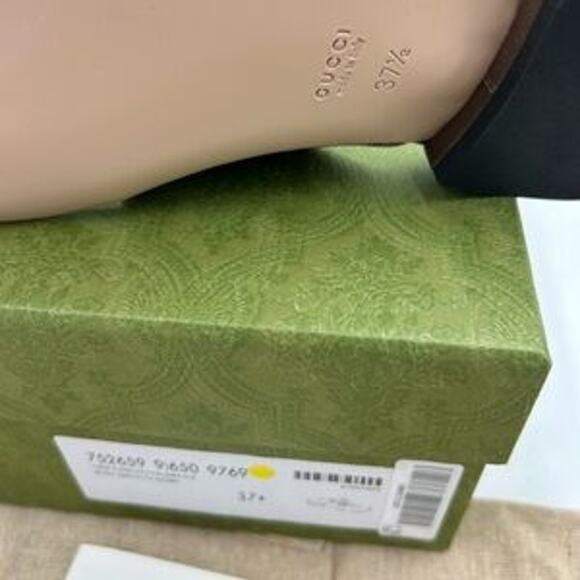 Women's Gucci, Blondie, thong sandals, GG Supreme size 37.5 made in Italy - Picture 6 of 12